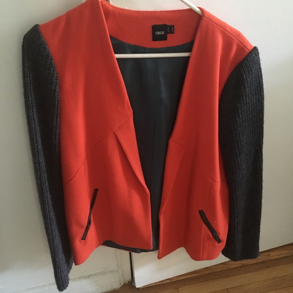 Wool blazer size 8